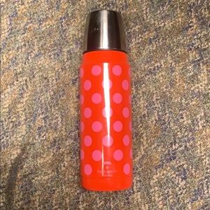 Kate spade new york polka dot thermos bottle